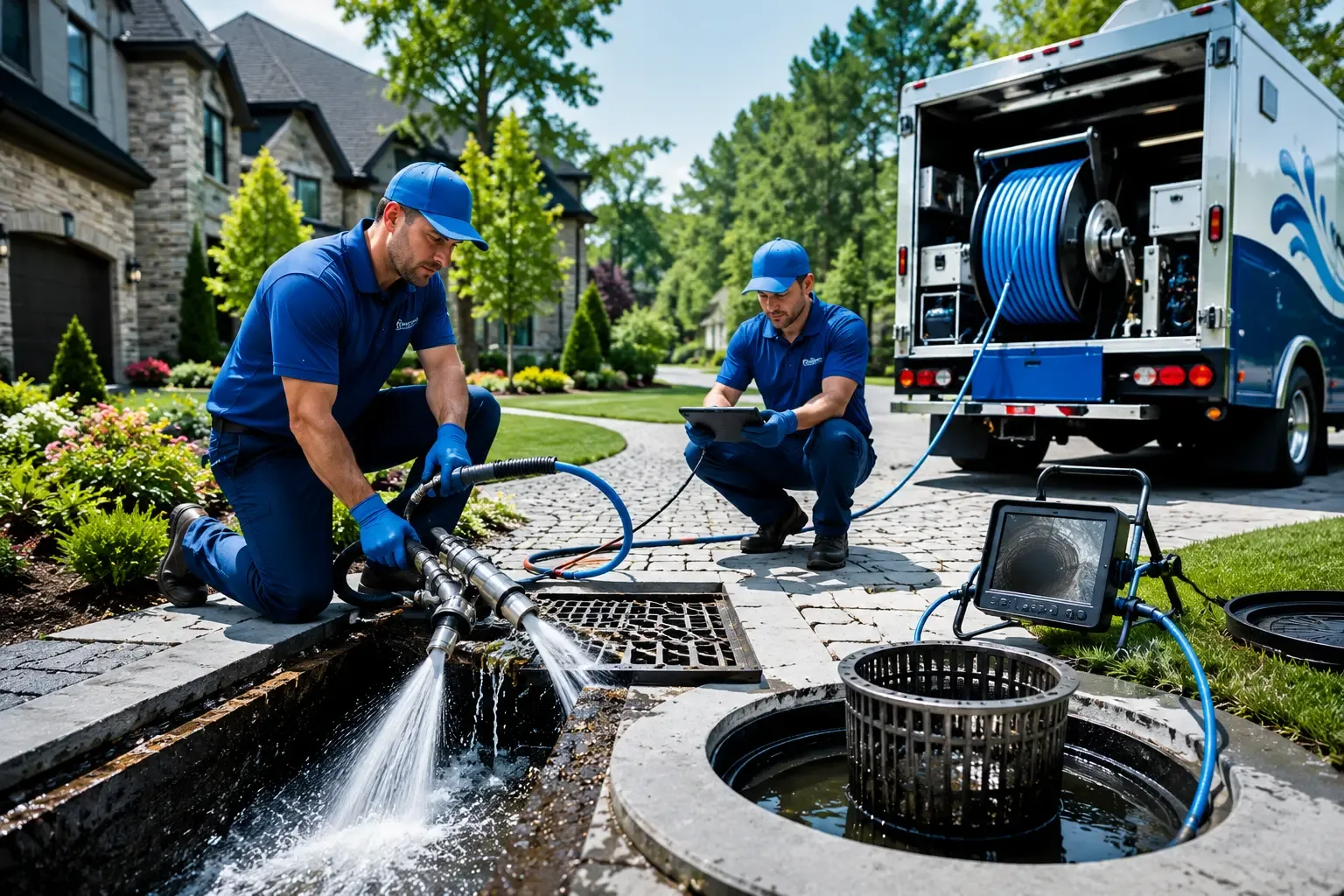 Local outdoor drain cleaning professionals in Woodstock, VT